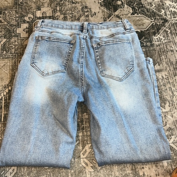 Kensie women’s vintage luxe Blue Straight Jeans Classic Denim Style size 10 - Picture 6 of 6